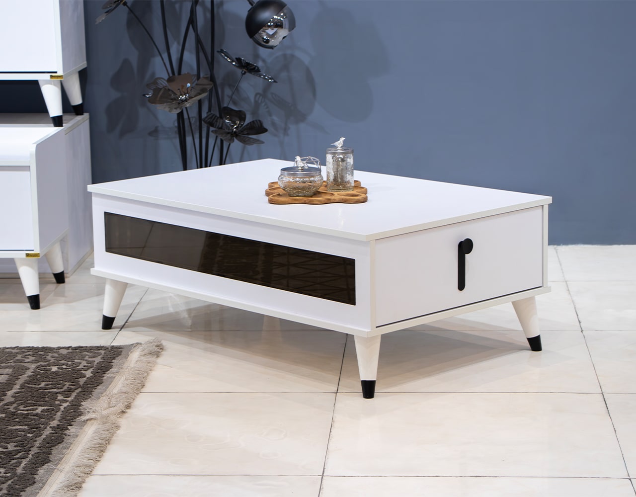 Liana Model Full Mirror Console Set