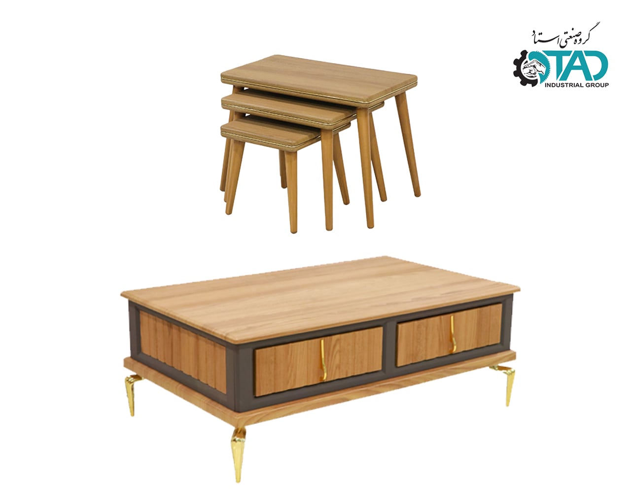 Nika Coffee Table and Side Tables