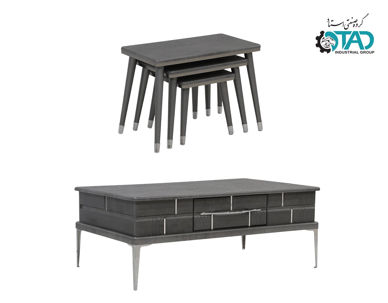 Hermes Coffee Table and Side Tables
