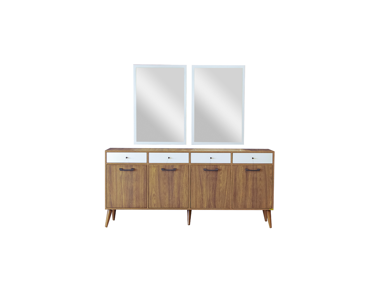 Marvin model mirror and console