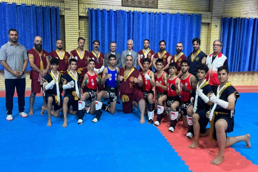 بازدید مسئولان وزارت ورزش از اردوی تیمهای ملی مویتای؛ حمایت کامل برای موفقیت در بازیهای آسیایی بحرین